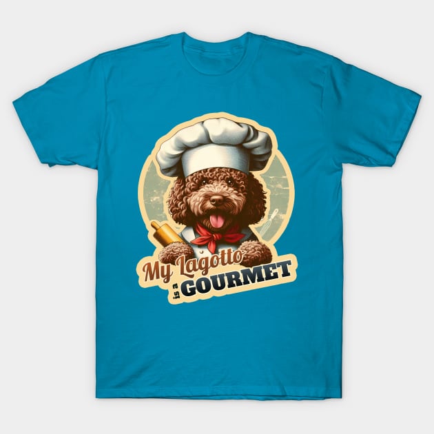 Chef Lagotto T-Shirt by k9-tee